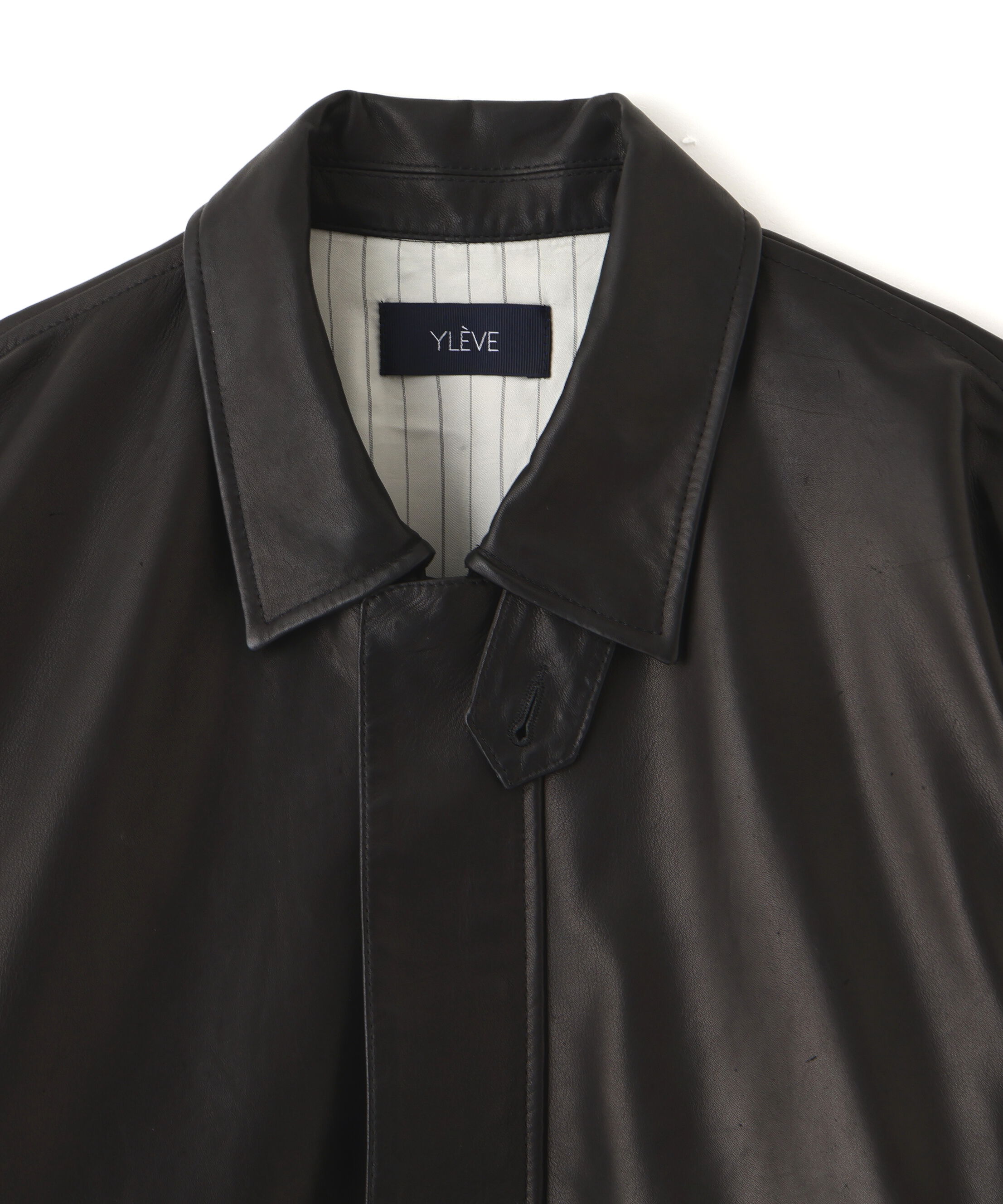 YLEVE 「YLEVE / SHEEP LEATHER ZIP BLOUSON」|ブルゾン・スタジャン|