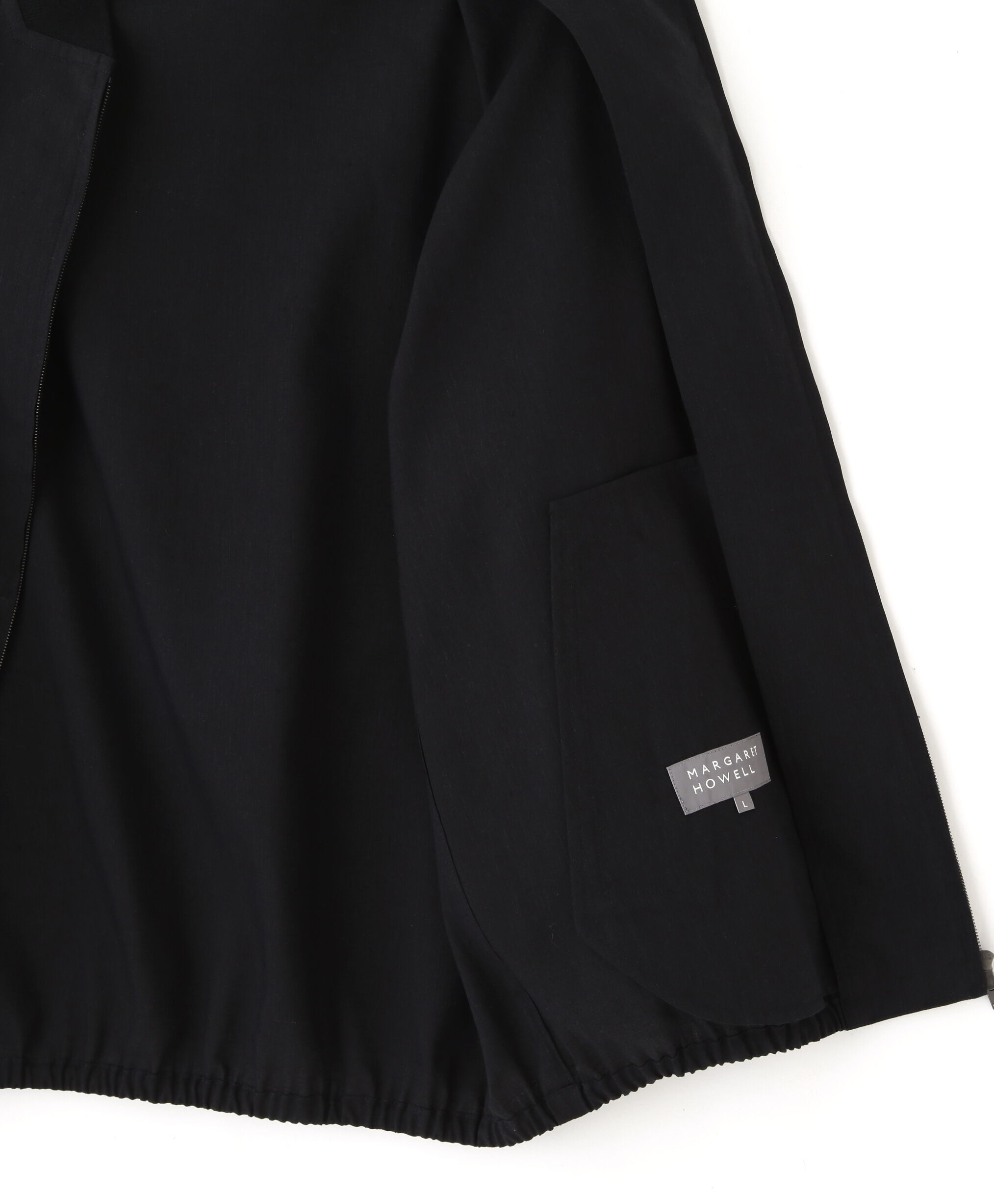 MARGARET HOWELL「LINEN WOOL SILK PLAINWEAVE BLOUSON」|ブルゾン・スタジャン|