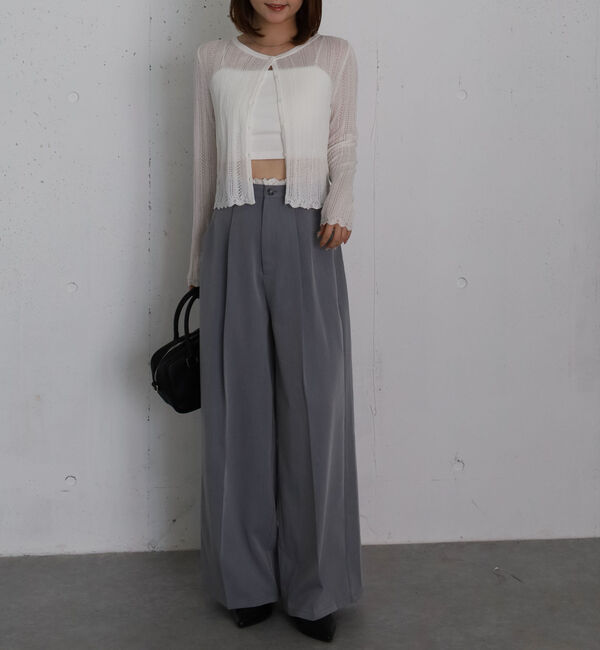 archives「レースドッキングワイドスラックス」|チノ|