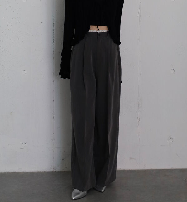 archives「レースドッキングワイドスラックス」|チノ|