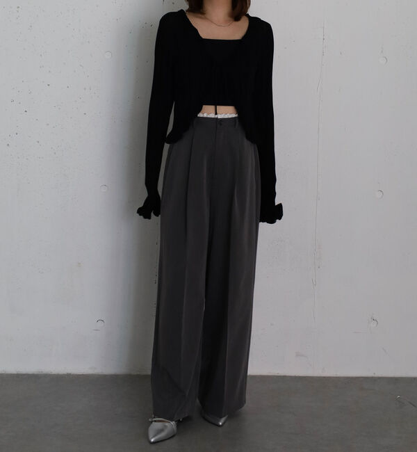 archives「レースドッキングワイドスラックス」|チノ|