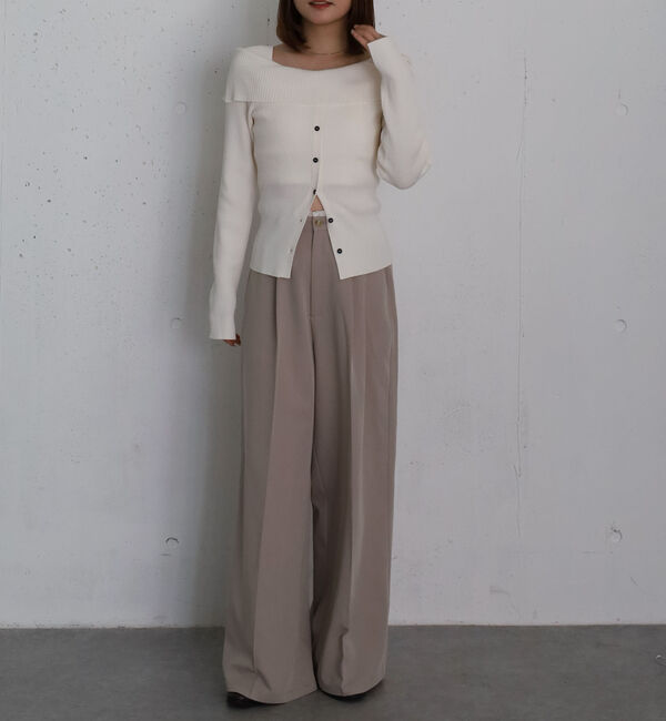 archives「レースドッキングワイドスラックス」|チノ|