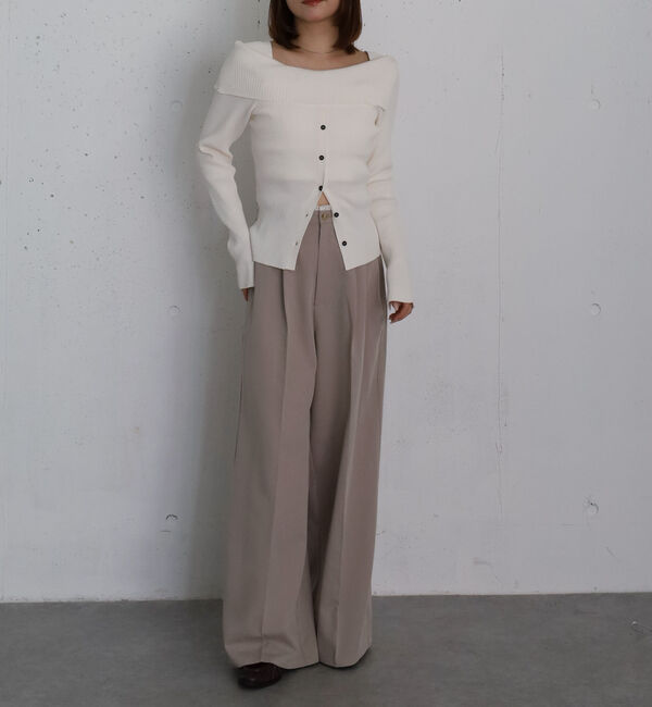 archives「レースドッキングワイドスラックス」|チノ|