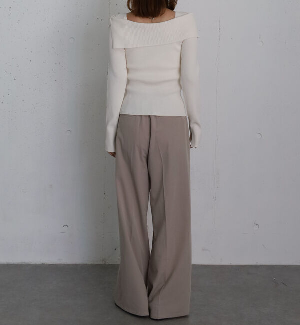 archives「レースドッキングワイドスラックス」|チノ|