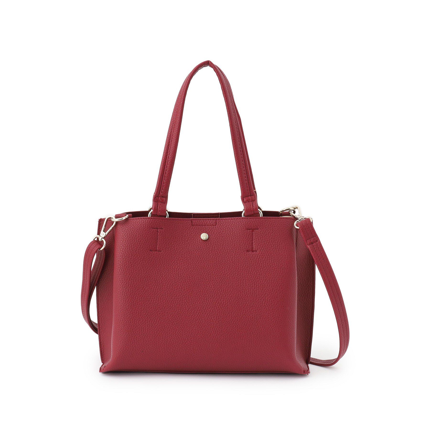 SHOO･LA･RUE「【軽量/2WAY】ふわっと軽い ミドルサイズ トートバッグ」|トートバッグ|