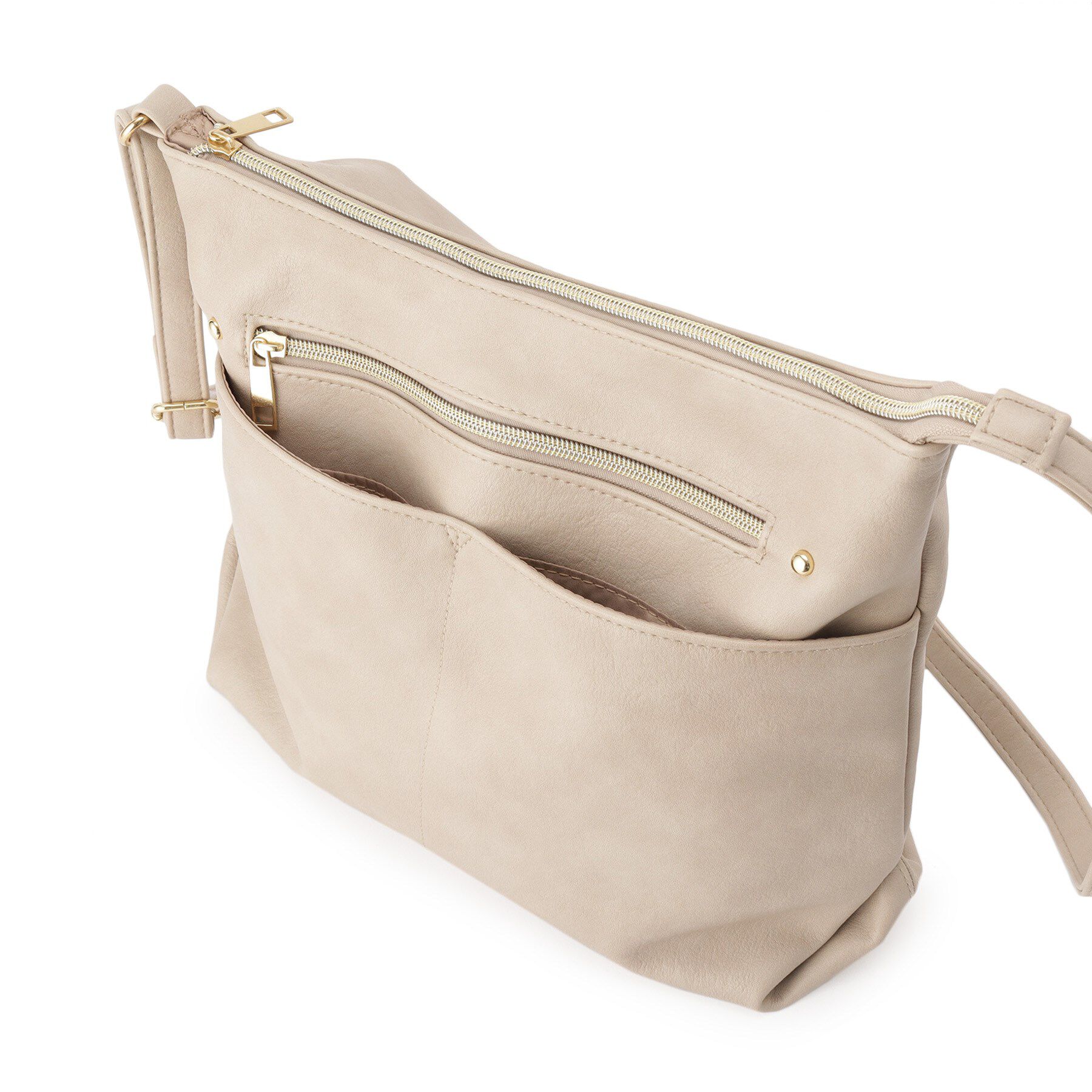 SHOO･LA･RUE「【デイリー使いに】フロント2ポケット ショルダーバッグ」|ショルダー・メッセンジャー|