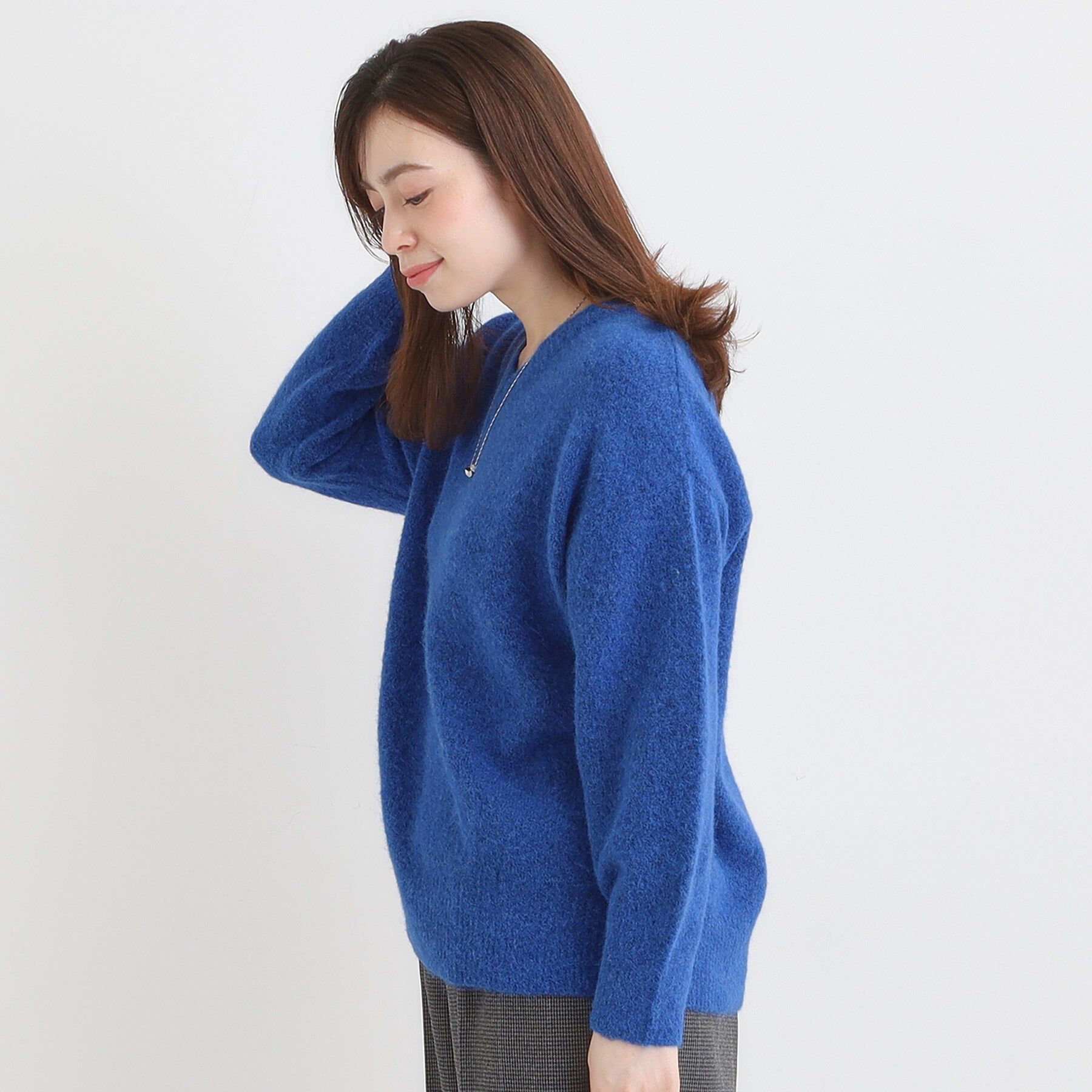 SHOO･LA･RUE「ふわふわVネックニット」|ニット・セーター|