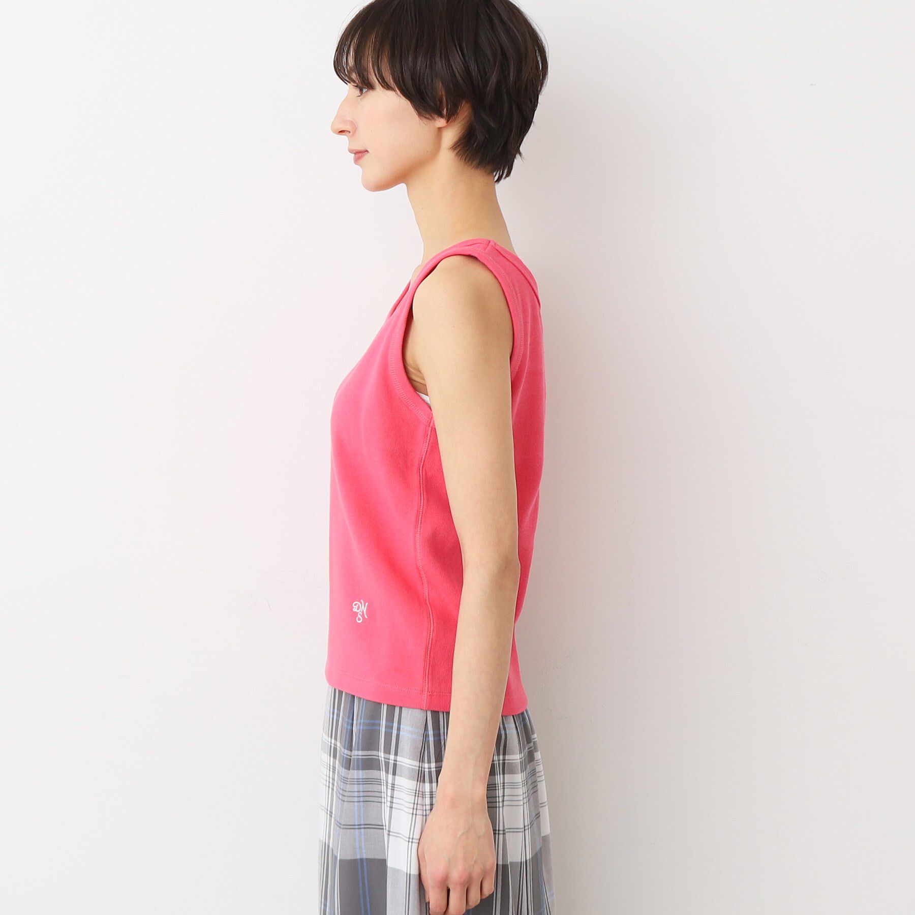 Dessin「【洗える】リブタンクトップ（S～L）」|キャミソール|