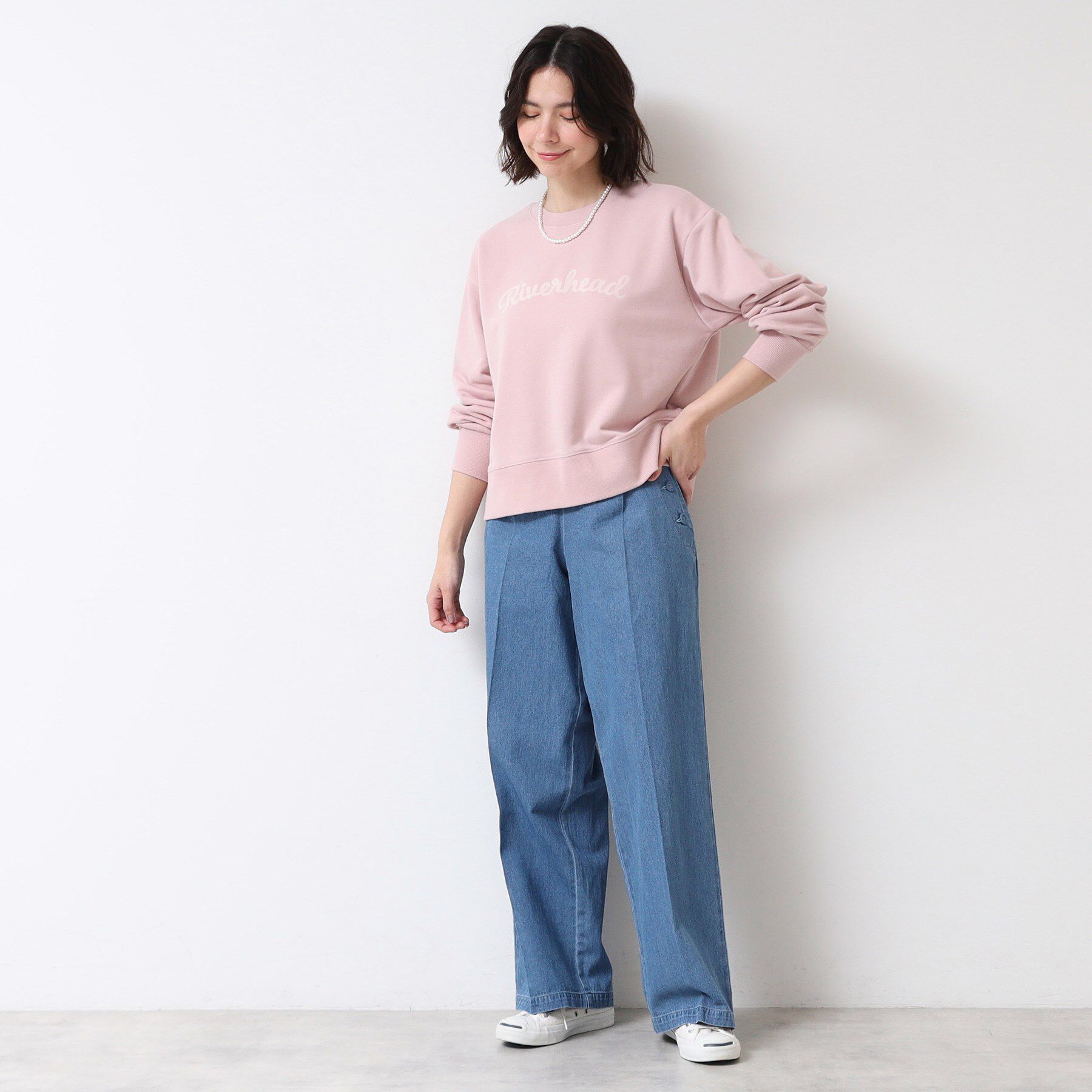 Dessin「【洗える】フロッキーロゴスウェット（S～L）」|パーカー|