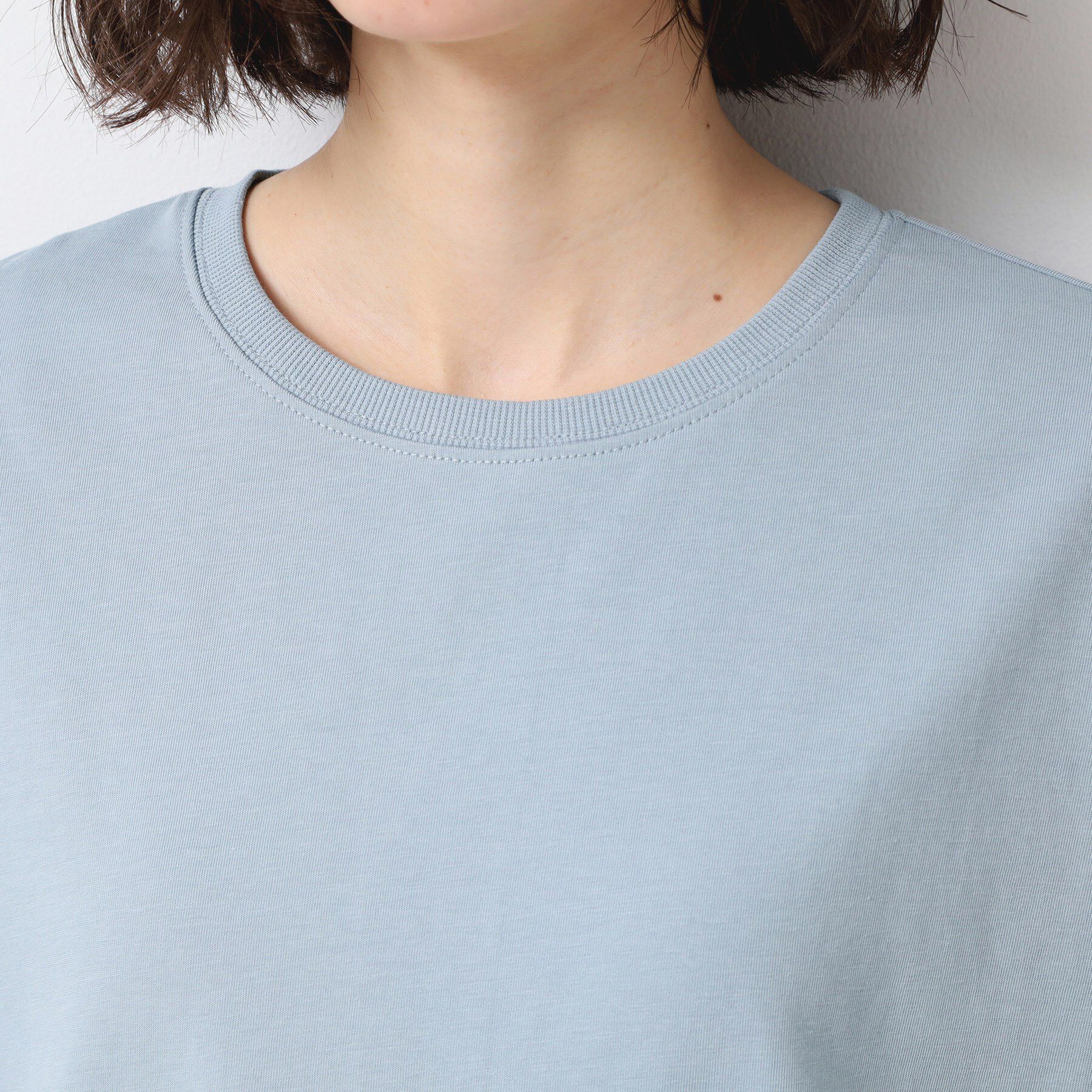 Dessin「【二の腕カバー/接触冷感/UV】ドローコードカットソー（XS～L）」|Tシャツ・カットソー|