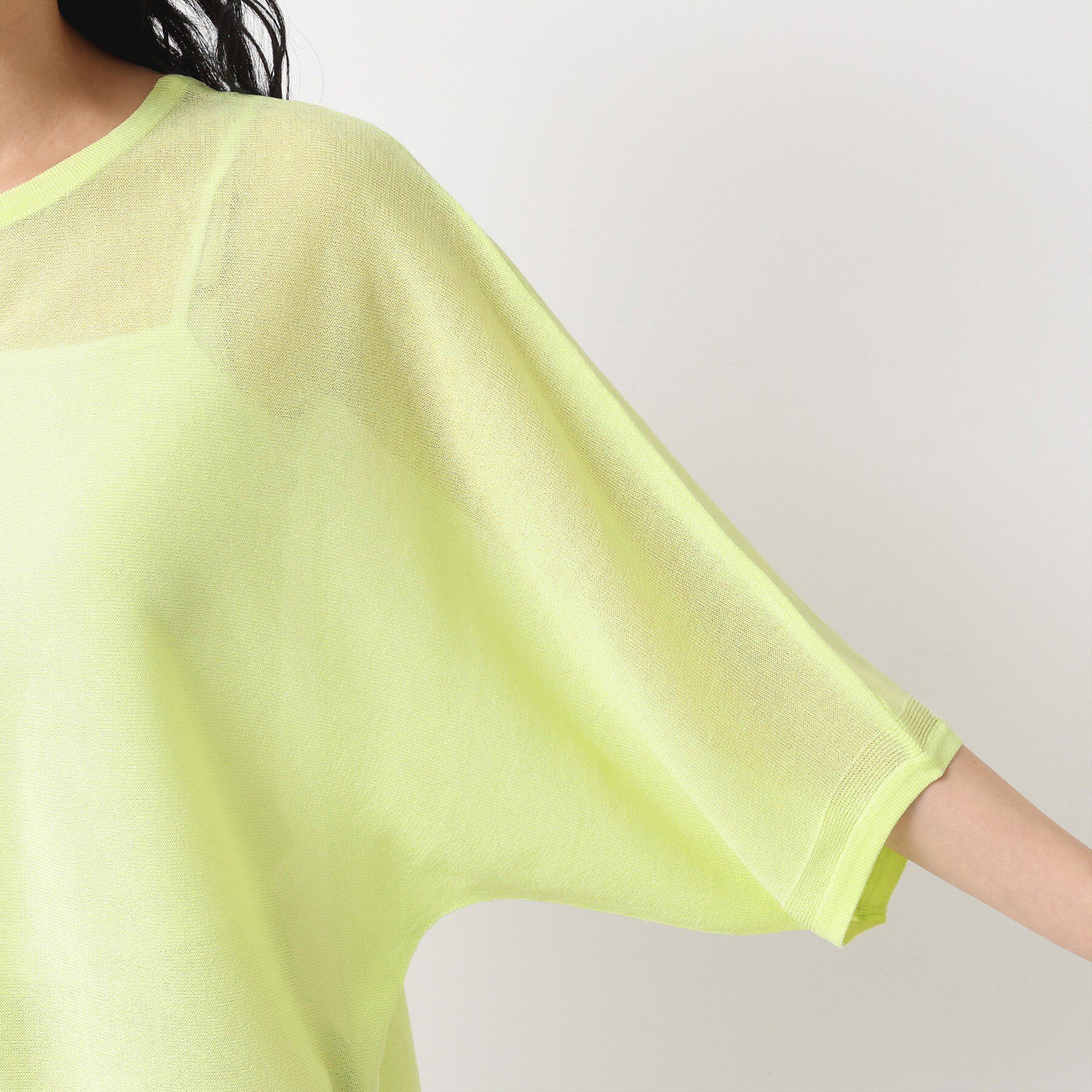 Dessin「【前後2WAY・洗える】シアーカーディガン」|カーディガン|