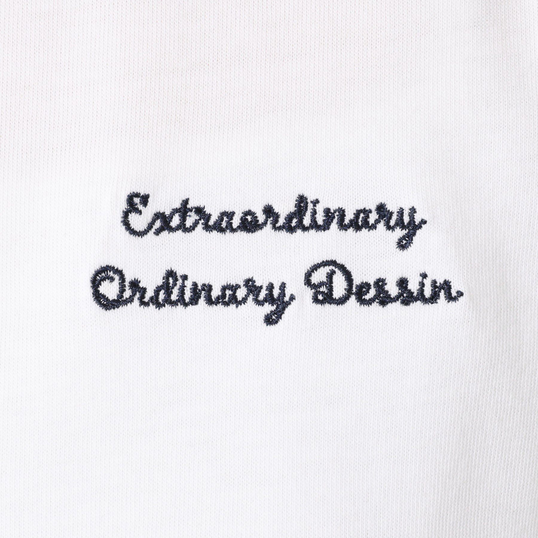 Dessin「【洗える】フレンチスリーブロゴ入りTシャツ」|Tシャツ・カットソー|