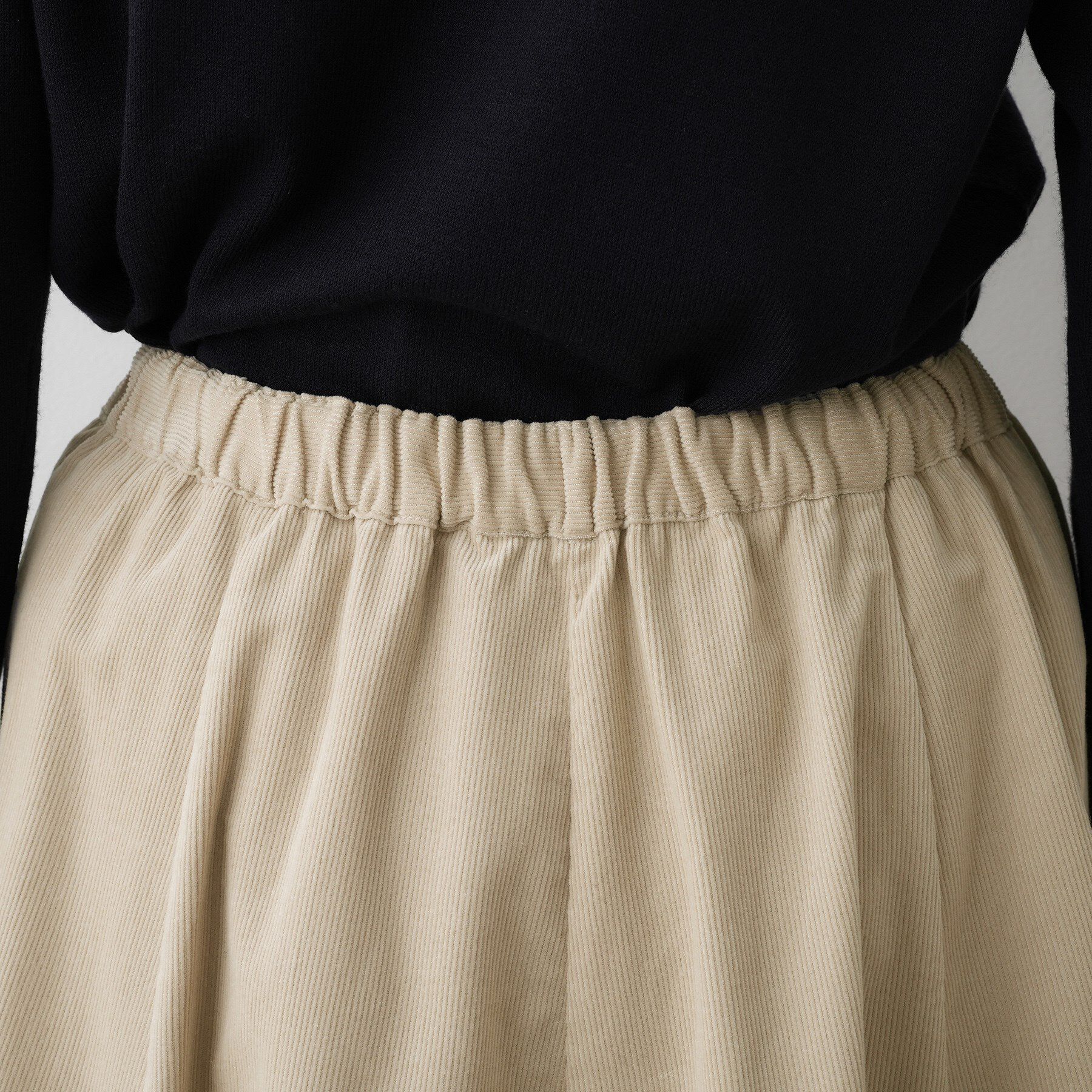 Dessin「【洗える】コーデュロイフレアスカート」|スカート|