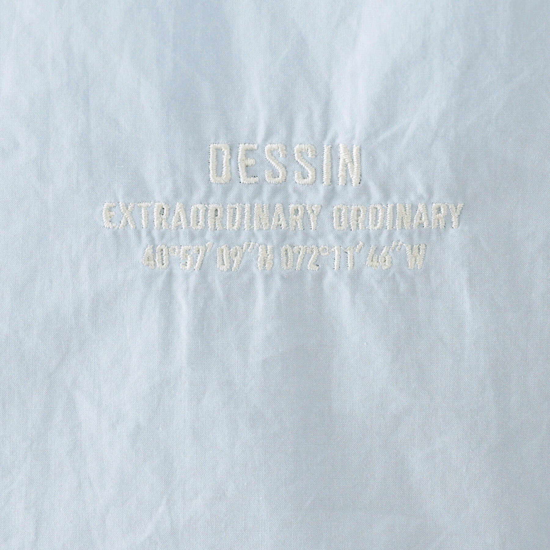 Dessin「【ユニセックス/洗える】コットンブロードシャツ」|シャツ・ブラウス|