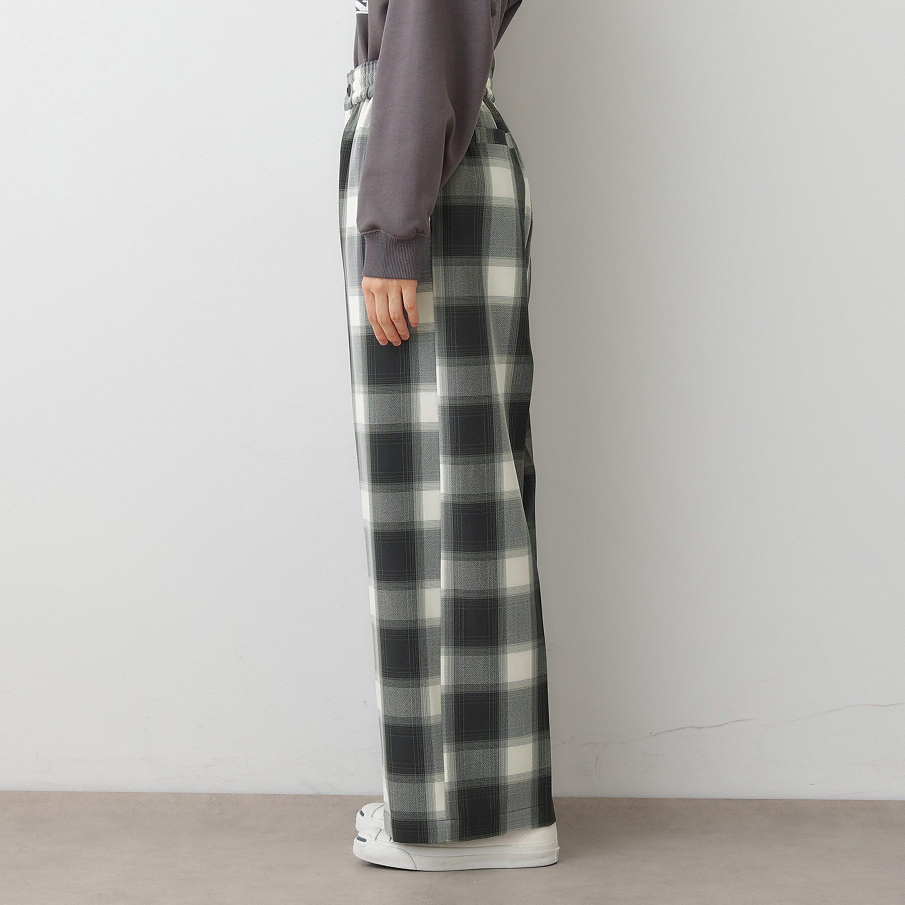 Dessin「【ユニセックス/ウエストゴム】チェック柄パンツ」|その他|