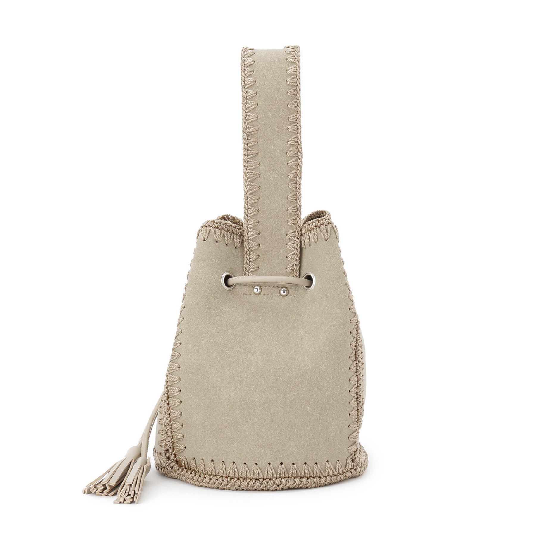 Dessin「かがりステッチ巾着バッグ」|ショルダー・メッセンジャー|