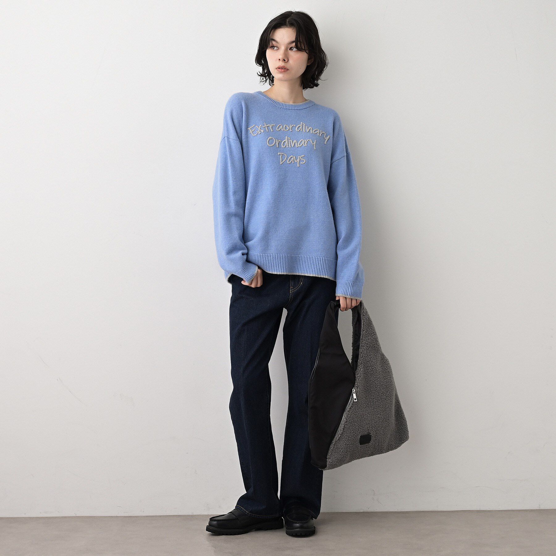 Dessin「トライアングルボアコンビバッグ」|トートバッグ|