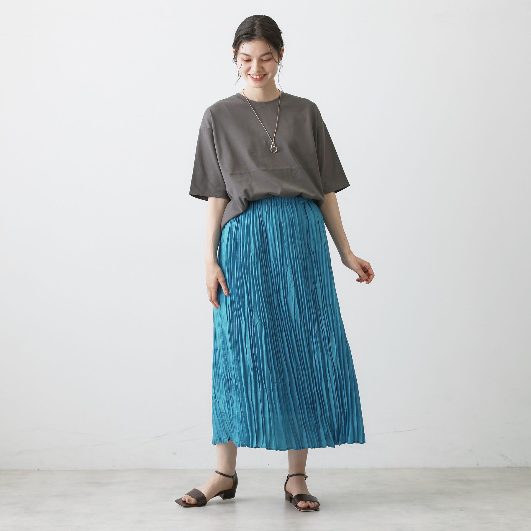 Dessin「ワッシャープリーツスカート」|スカート|