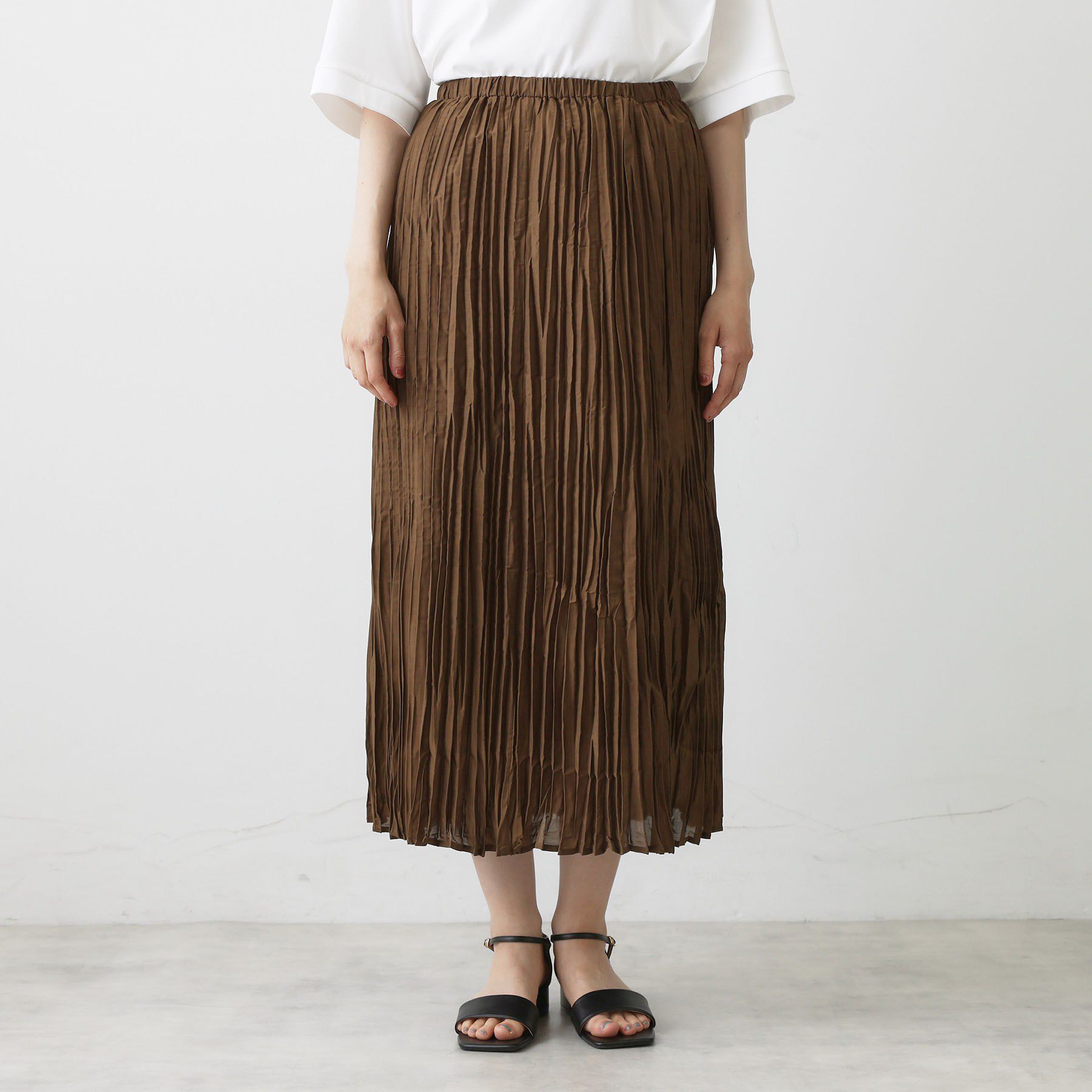 Dessin「ワッシャープリーツスカート」|スカート|