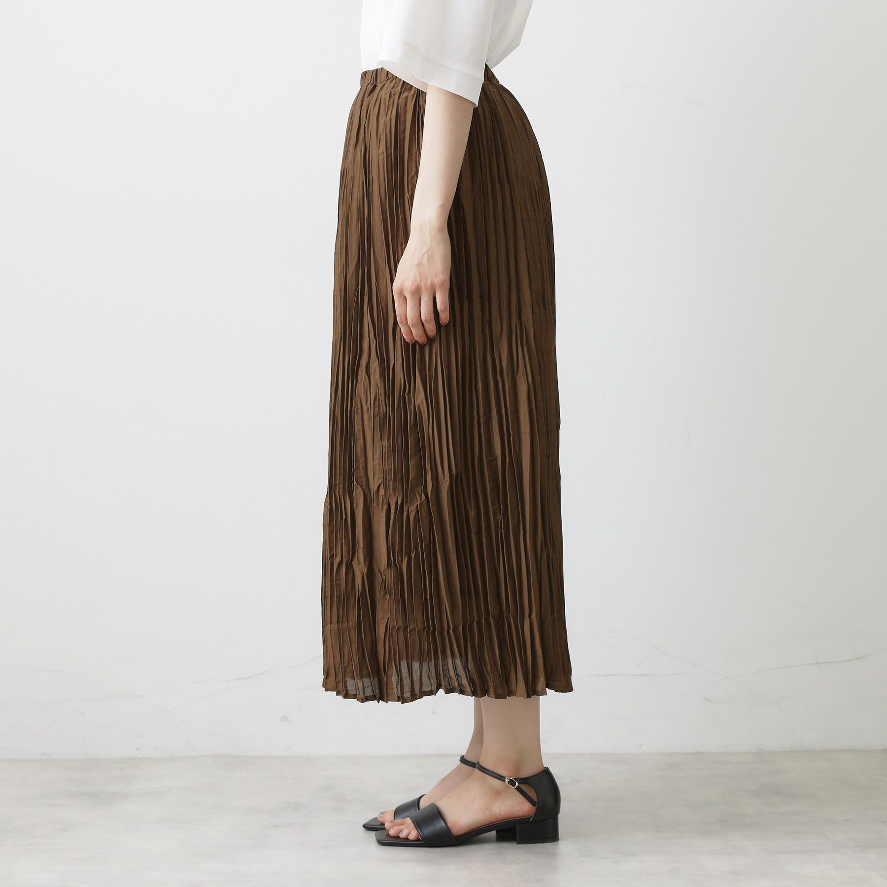 Dessin「ワッシャープリーツスカート」|スカート|