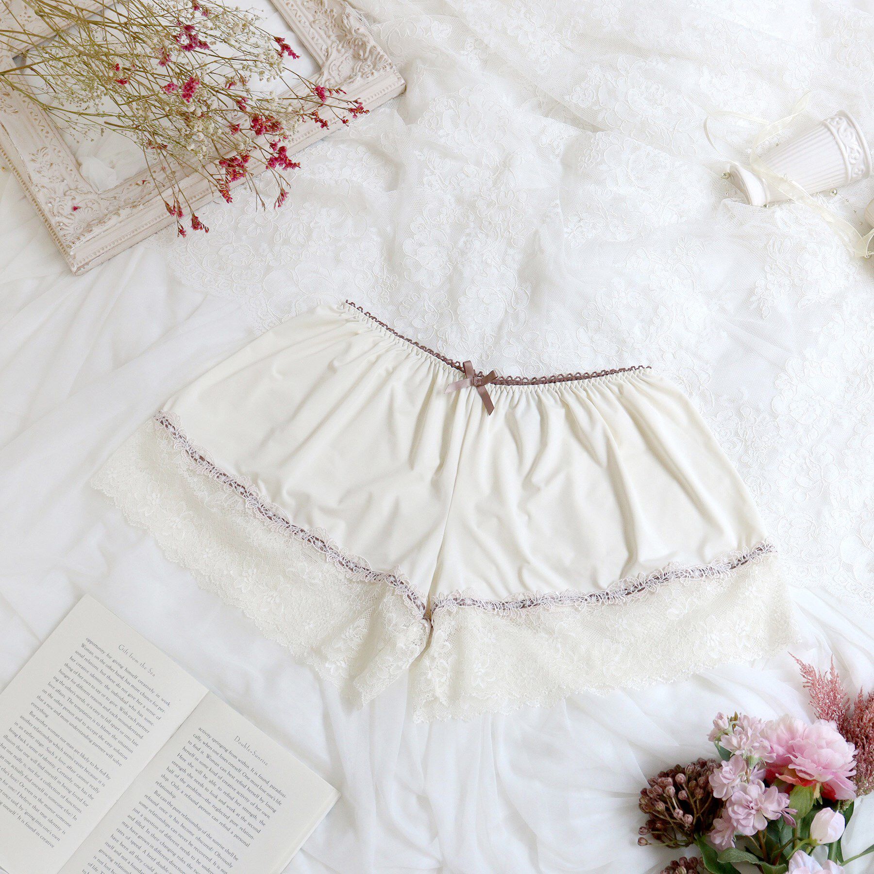 Risa Magli「ミステル タップパンツ」|インナー|クリーム(050)