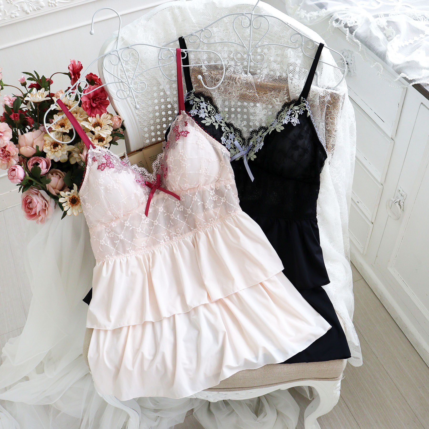 Risa Magli「ジニー カップ付キャミソール」|キャミソール|