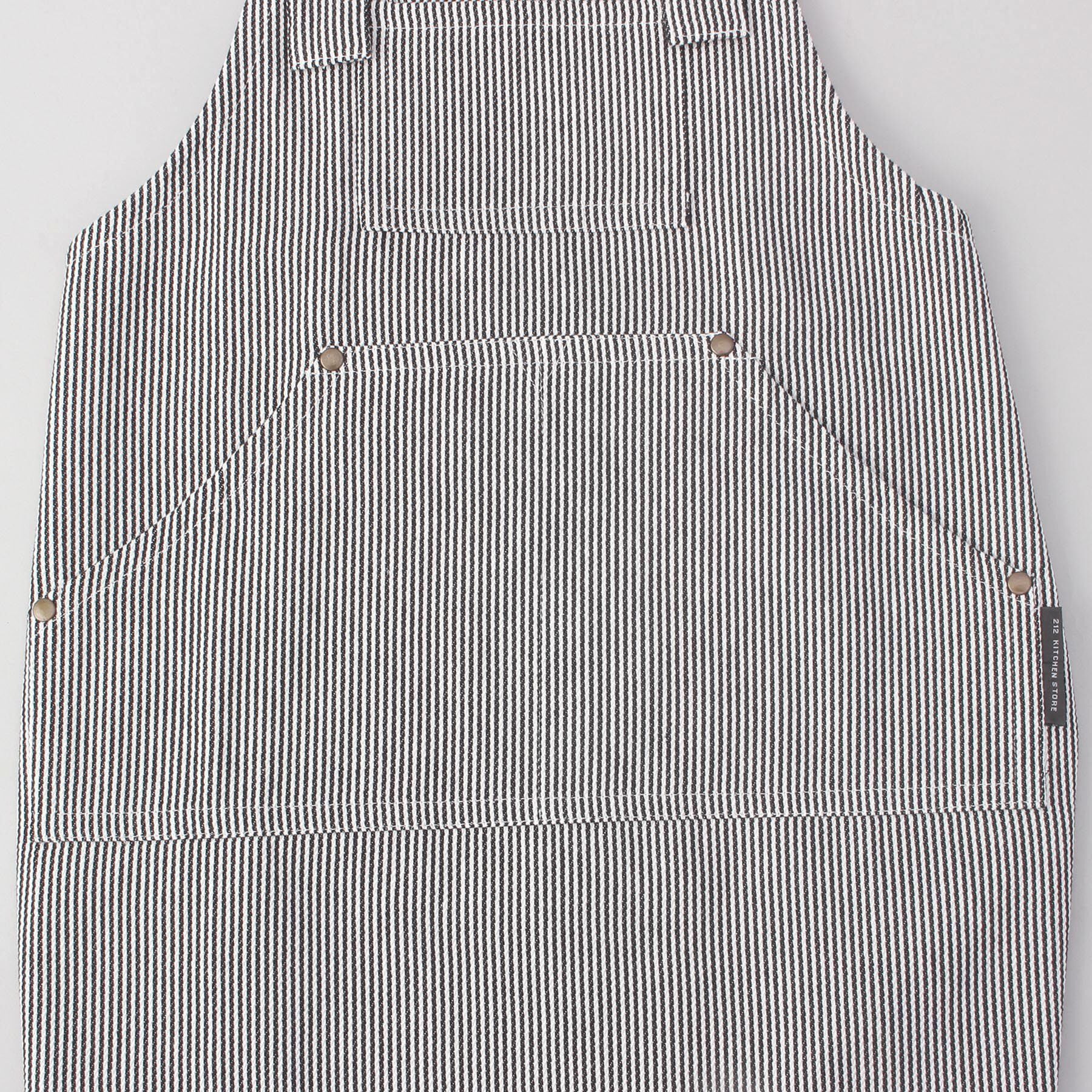 212 KITCHEN STORE「ヒッコリーストライプエプロン キッズ BK ＜212Kオリジナル＞」|食器・キッチングッズ|