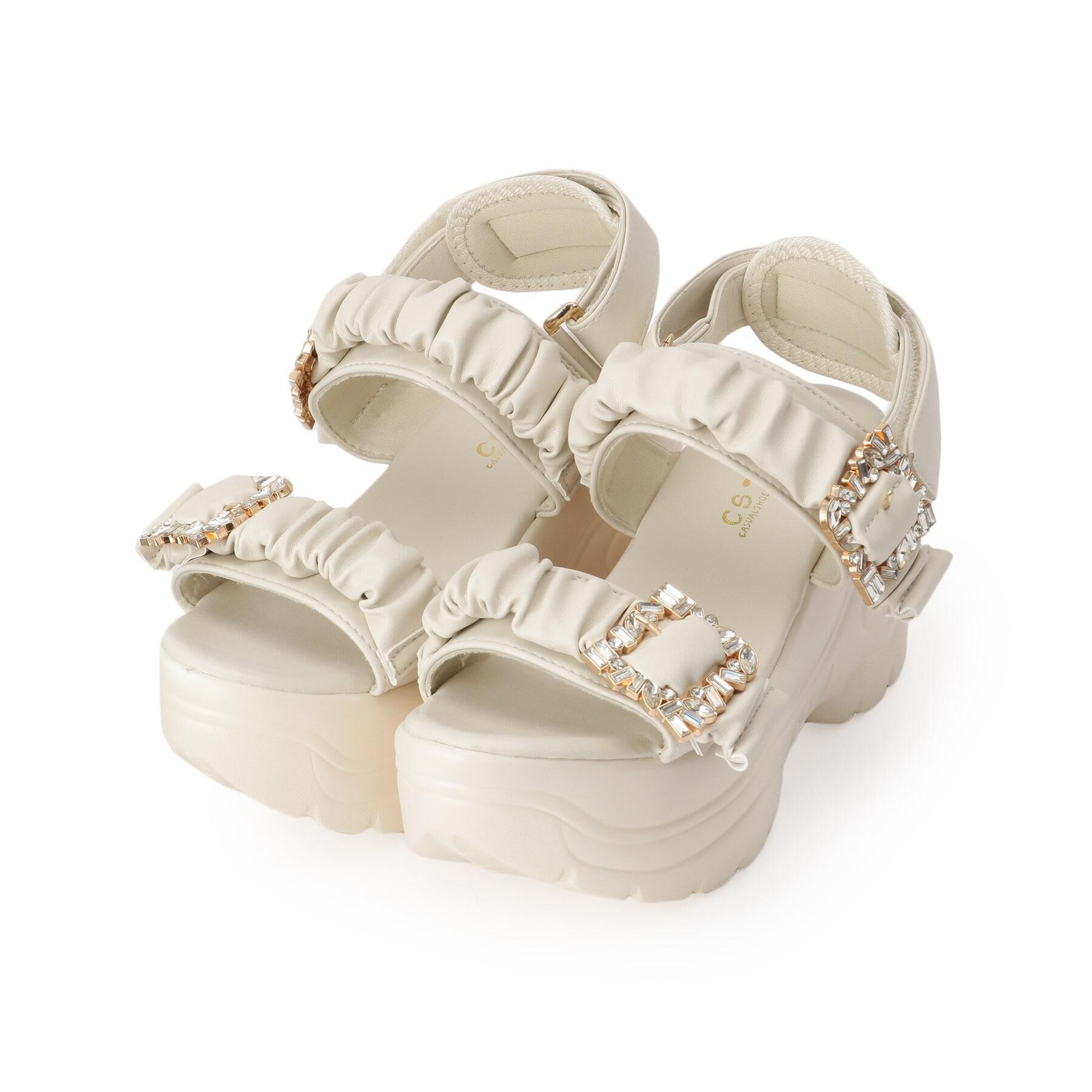 csT&P「厚底バックルサンダル」|サンダル|