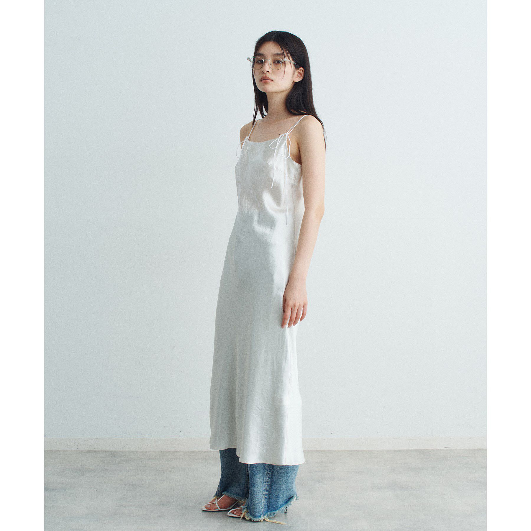 CODE A「ribbon cami dress」|ワンピース|