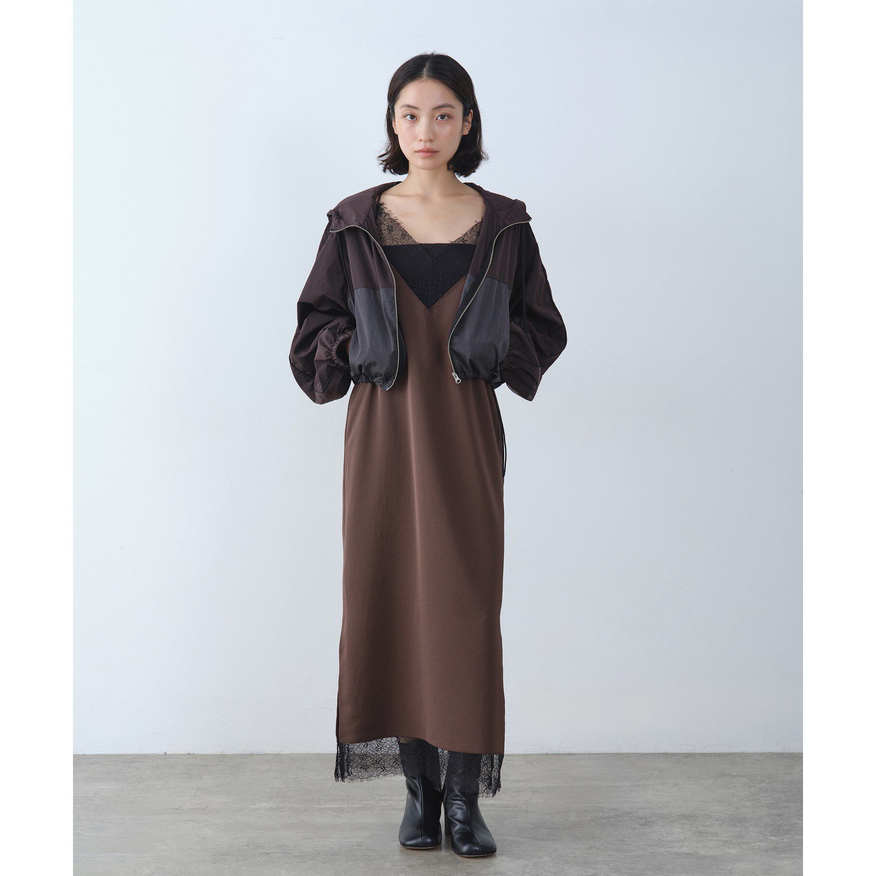 CODE A「vintage like lace dress」|ワンピース|