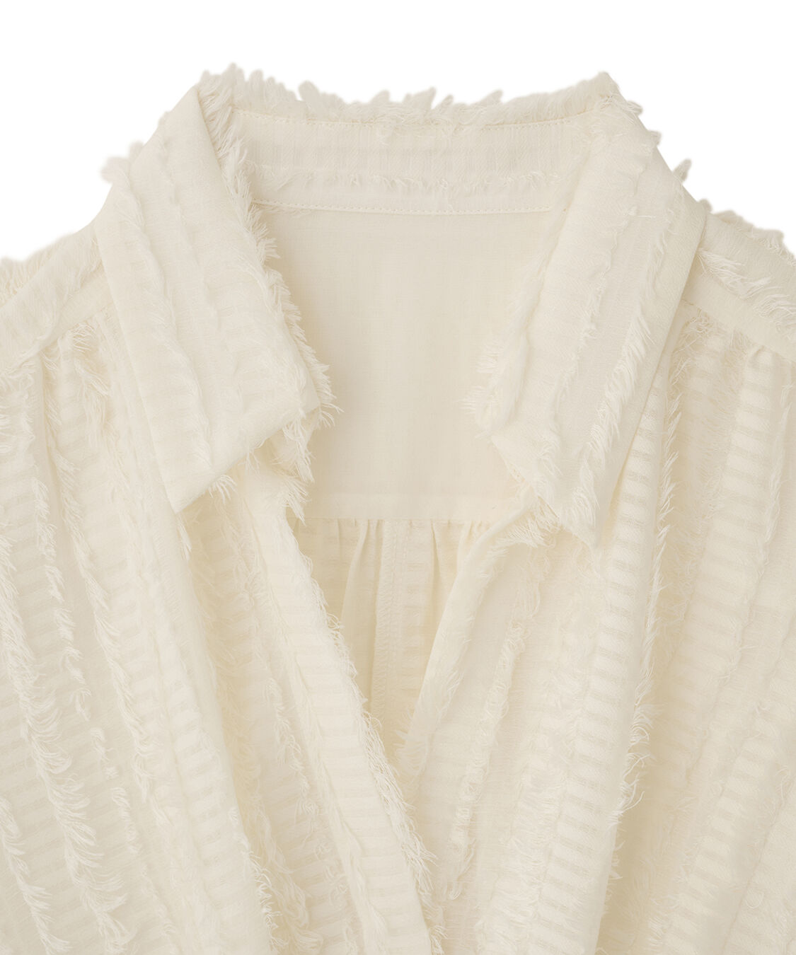 COCO DEAL「カットジャカードカシュクールブラウス」|シャツ・ブラウス|