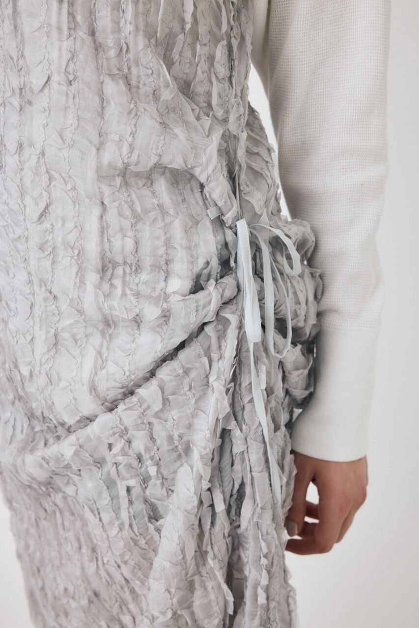 MOUSSY「SHEER FRILL キャミドレス」|ワンピース|