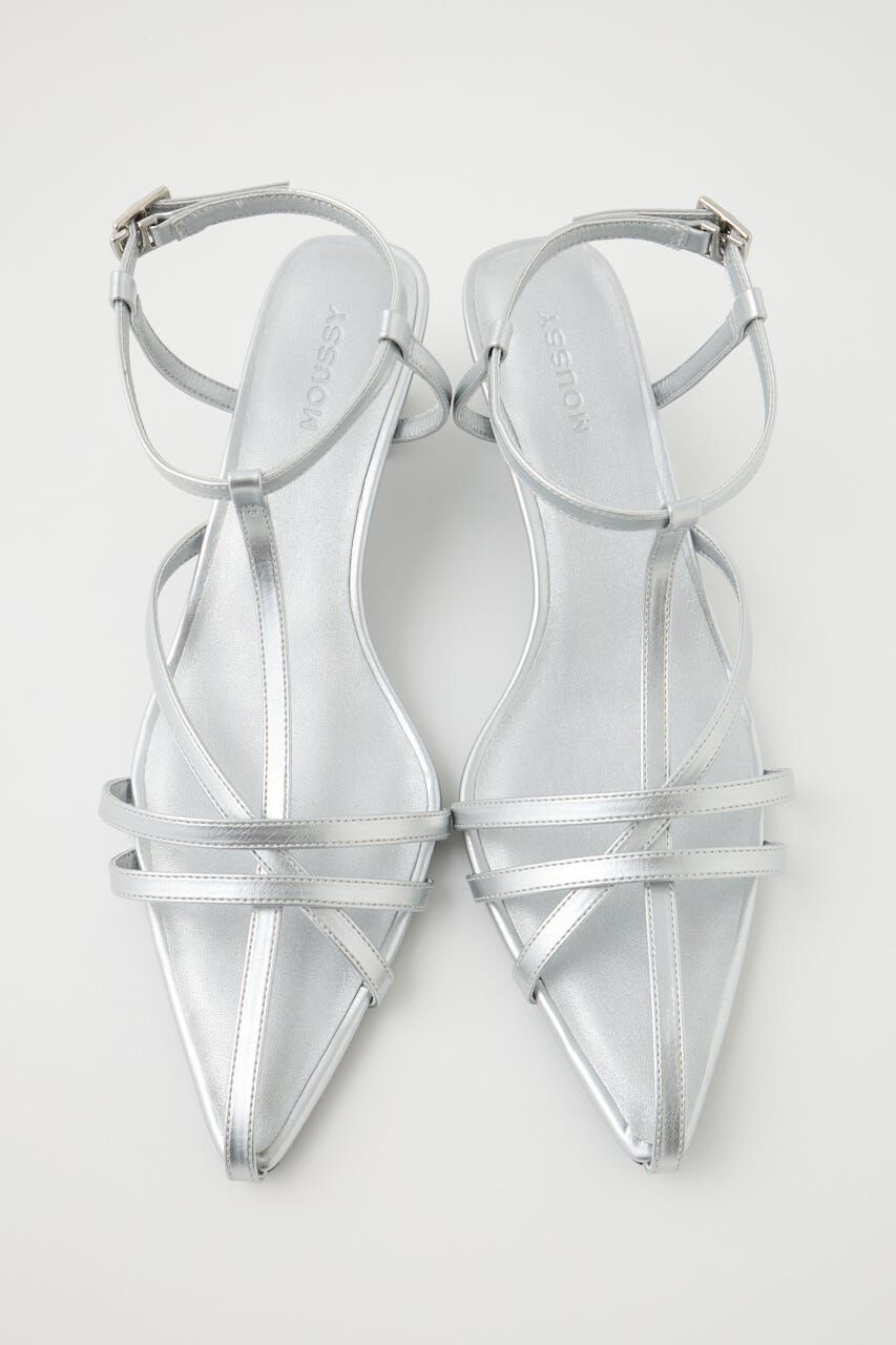 MOUSSY「POINTED CROSS STRAP サンダル」|サンダル|SLV