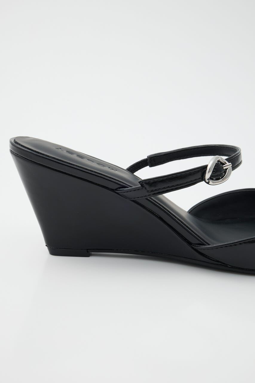 MOUSSY「DOUBLE BELTED WEDGE サンダル」|サンダル|