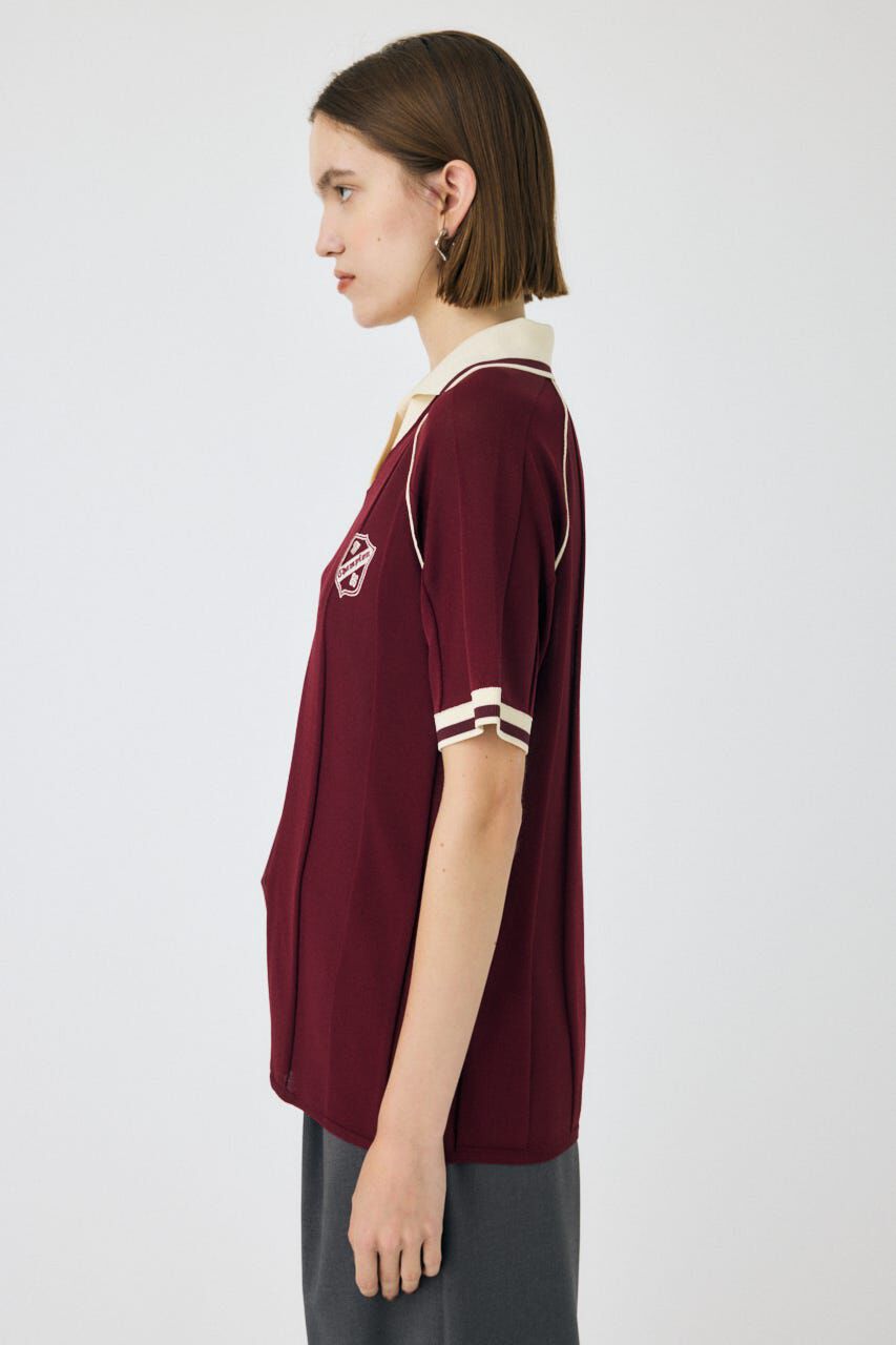 MOUSSY「H/S KNIT GAME シャツ」|ニット・セーター|