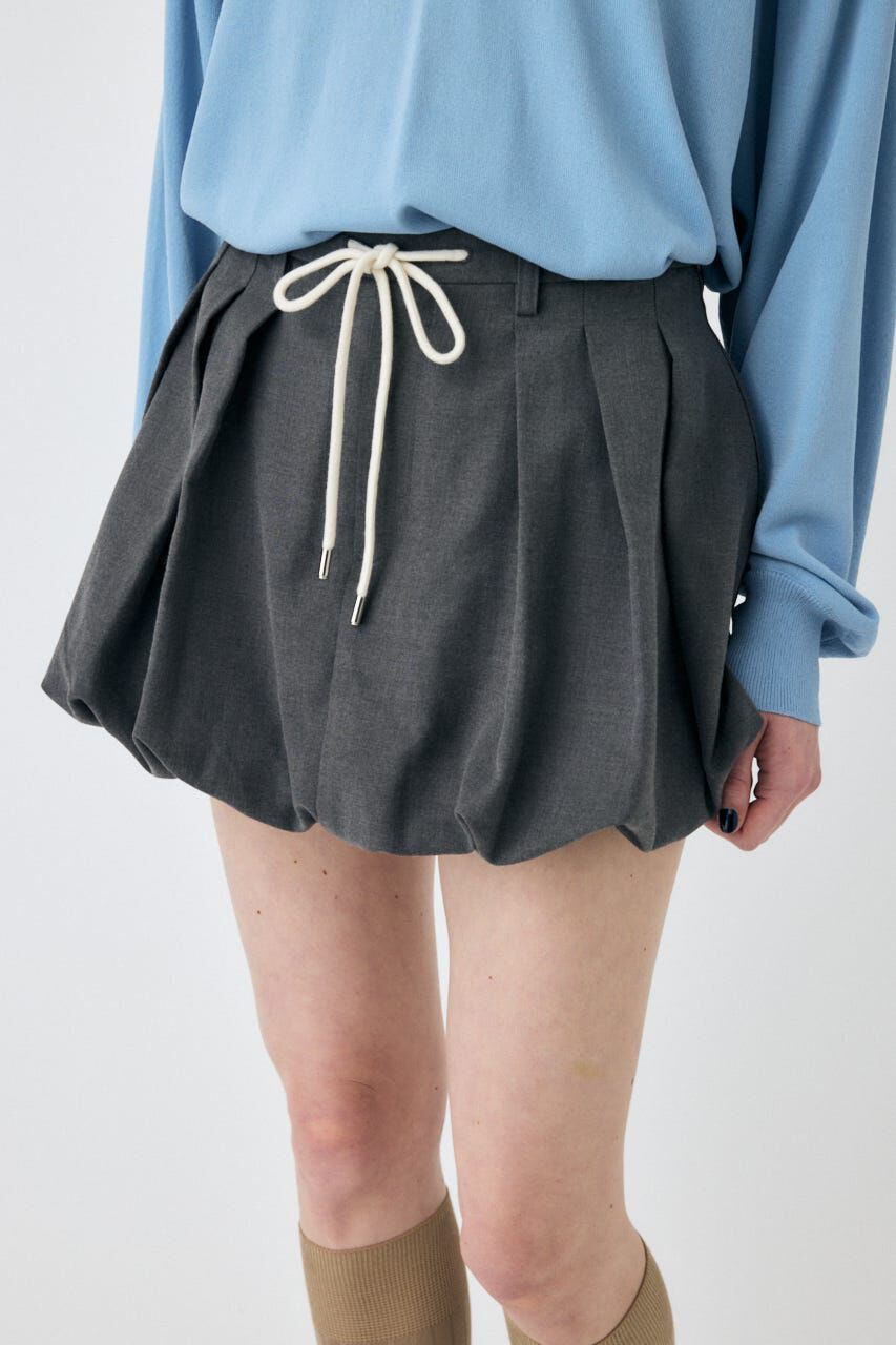 MOUSSY「TUCKED BALLOON MINI スカート」|スカート|