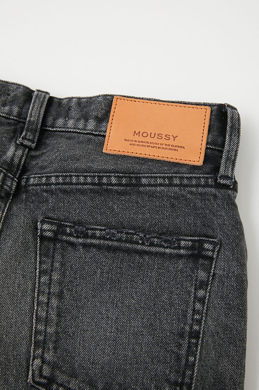MOUSSY「MVS BLACK FLARE」|デニム|