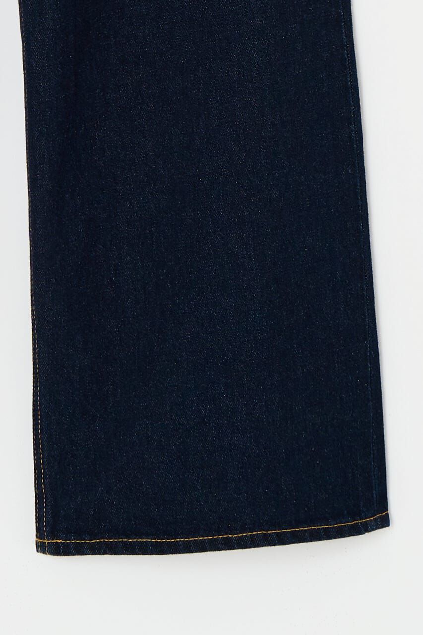 MOUSSY「CROSS WAIST WIDE ストレート」|デニム|