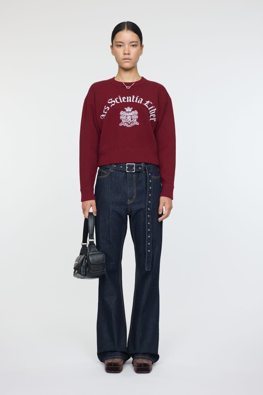 MOUSSY「SWEATLIKE JAQUARD セーター」|ニット・セーター|