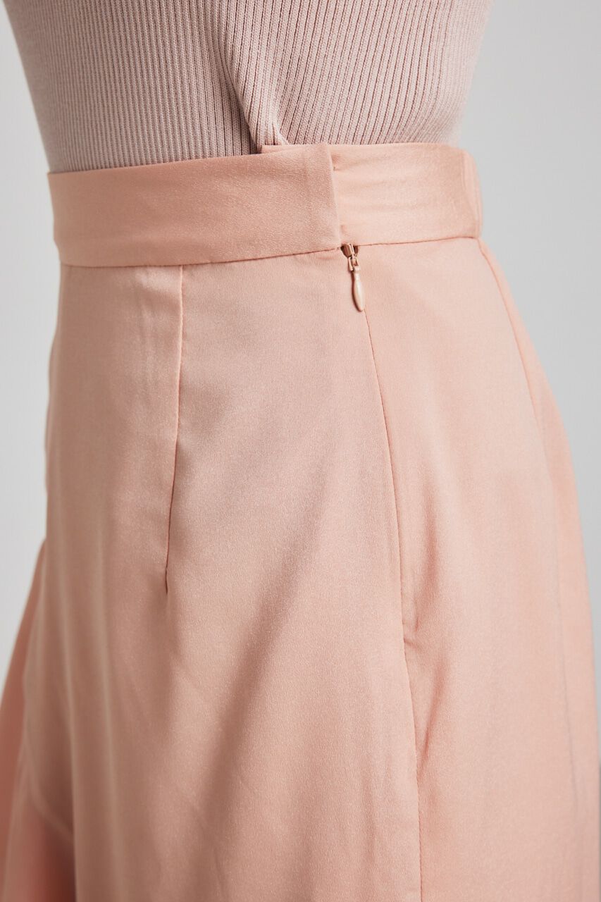 rienda「ラッフルフリルスリットジャストウエストスコショートパンツ」|スカート|