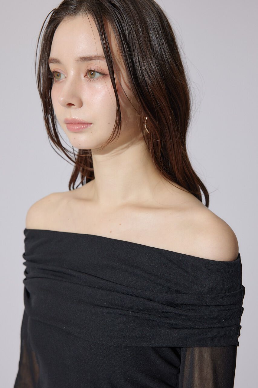 rienda「オフショルレディーシアートップス」|Tシャツ・カットソー|