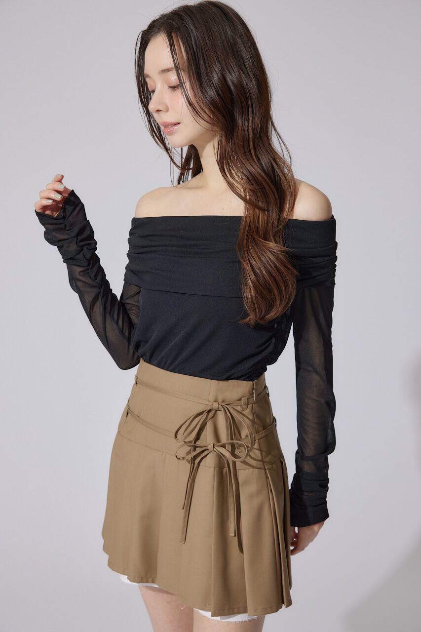 rienda「オフショルレディーシアートップス」|Tシャツ・カットソー|