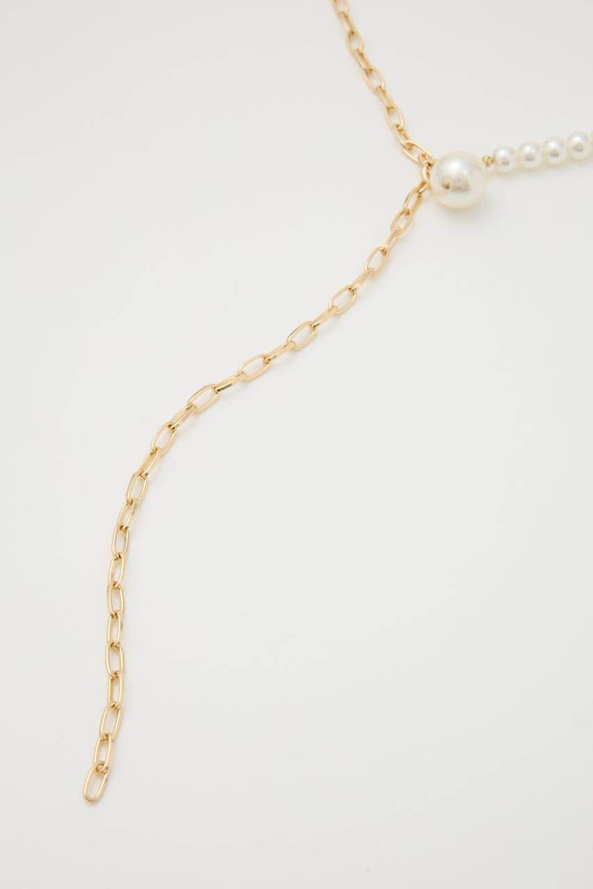 rienda「Many wayフェイクパールネックレス」|ネックレス|