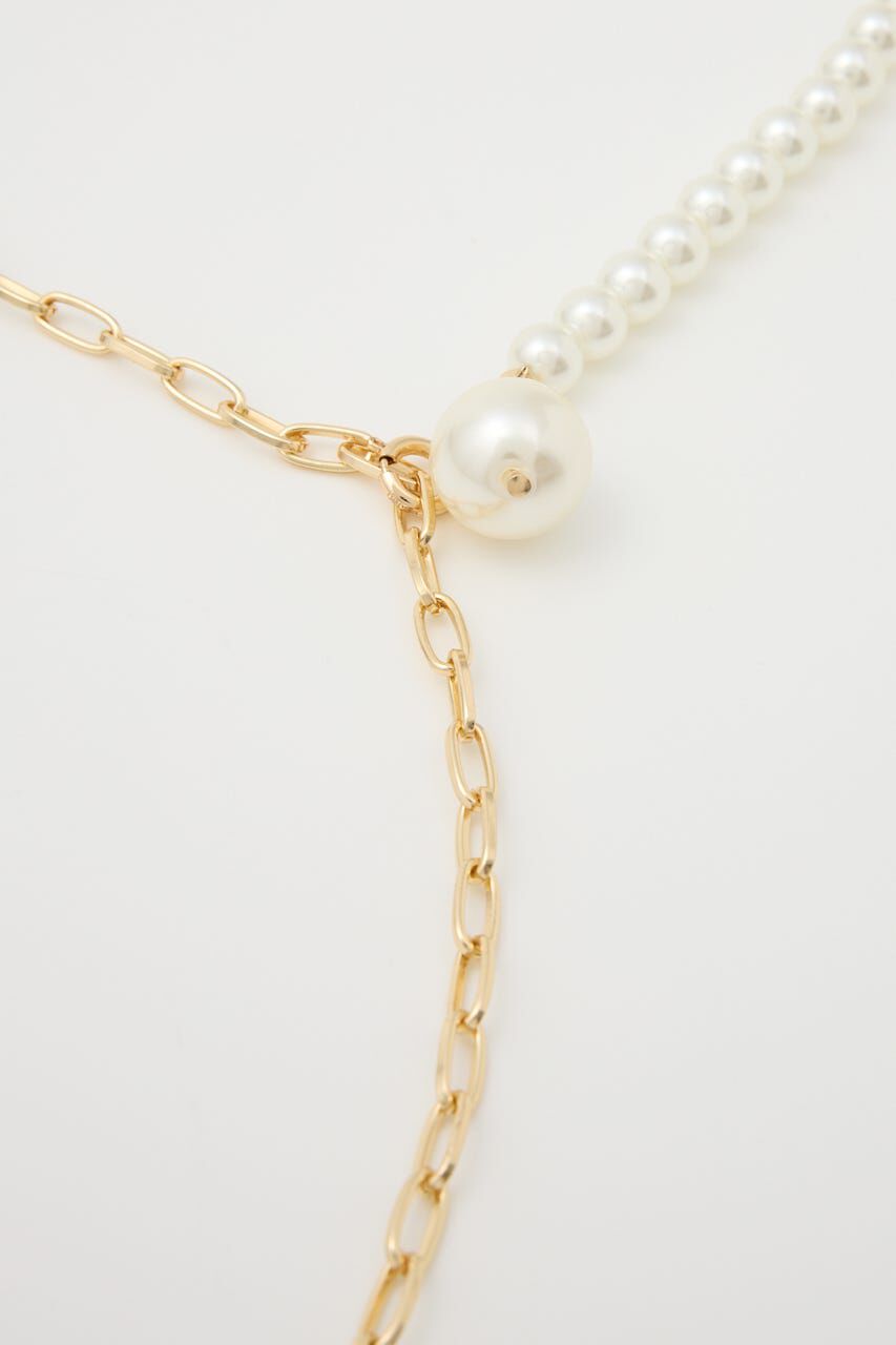 rienda「Many wayフェイクパールネックレス」|ネックレス|