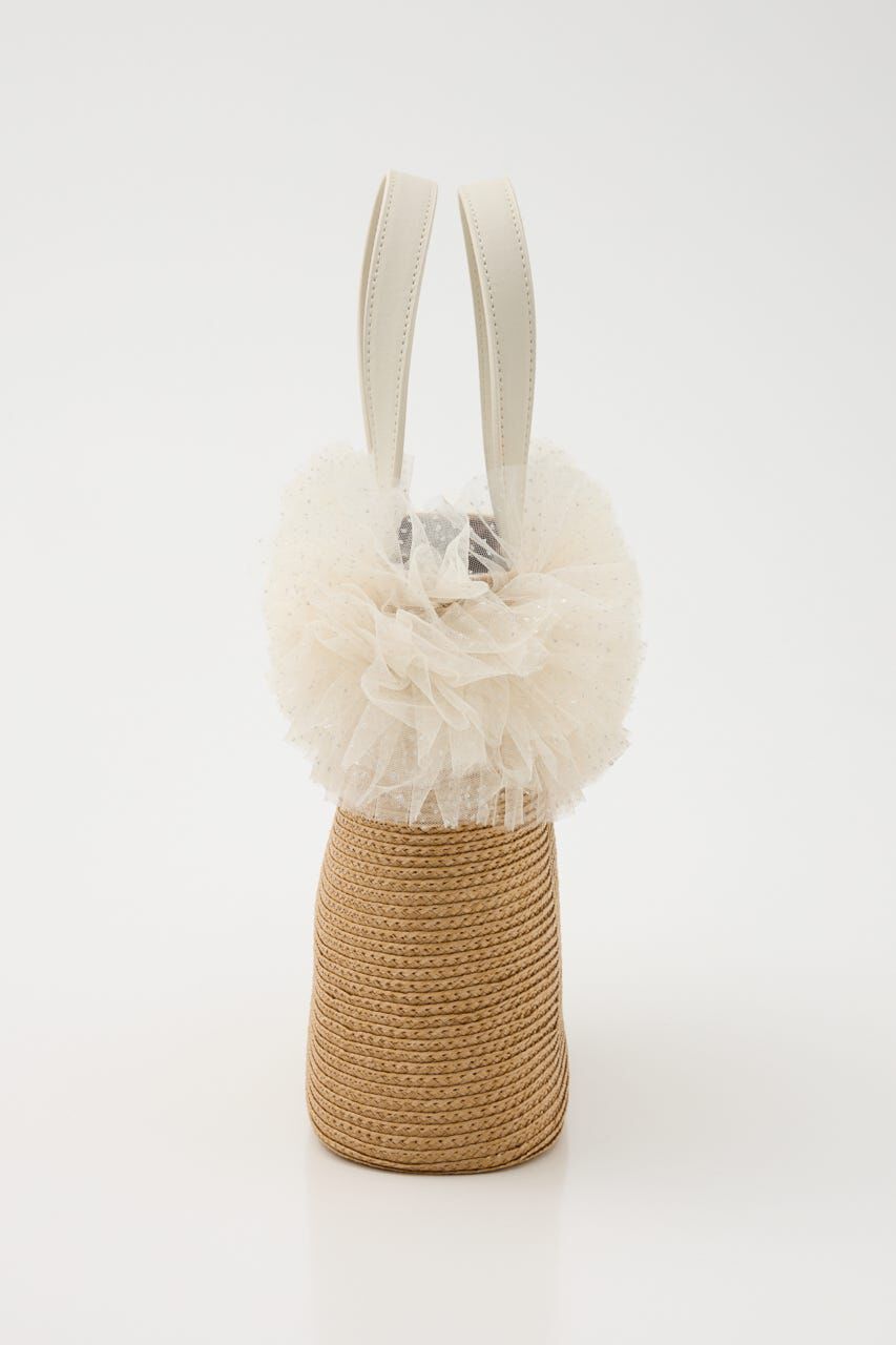 rienda「チュールコンビハンドバッグ」|その他|