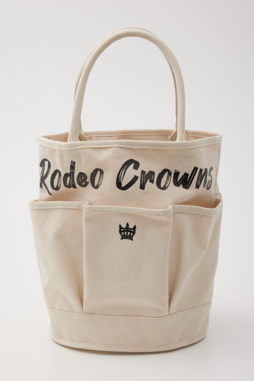 RODEO CROWNS「バケツポケットトートバッグ」|その他|O/WHT1