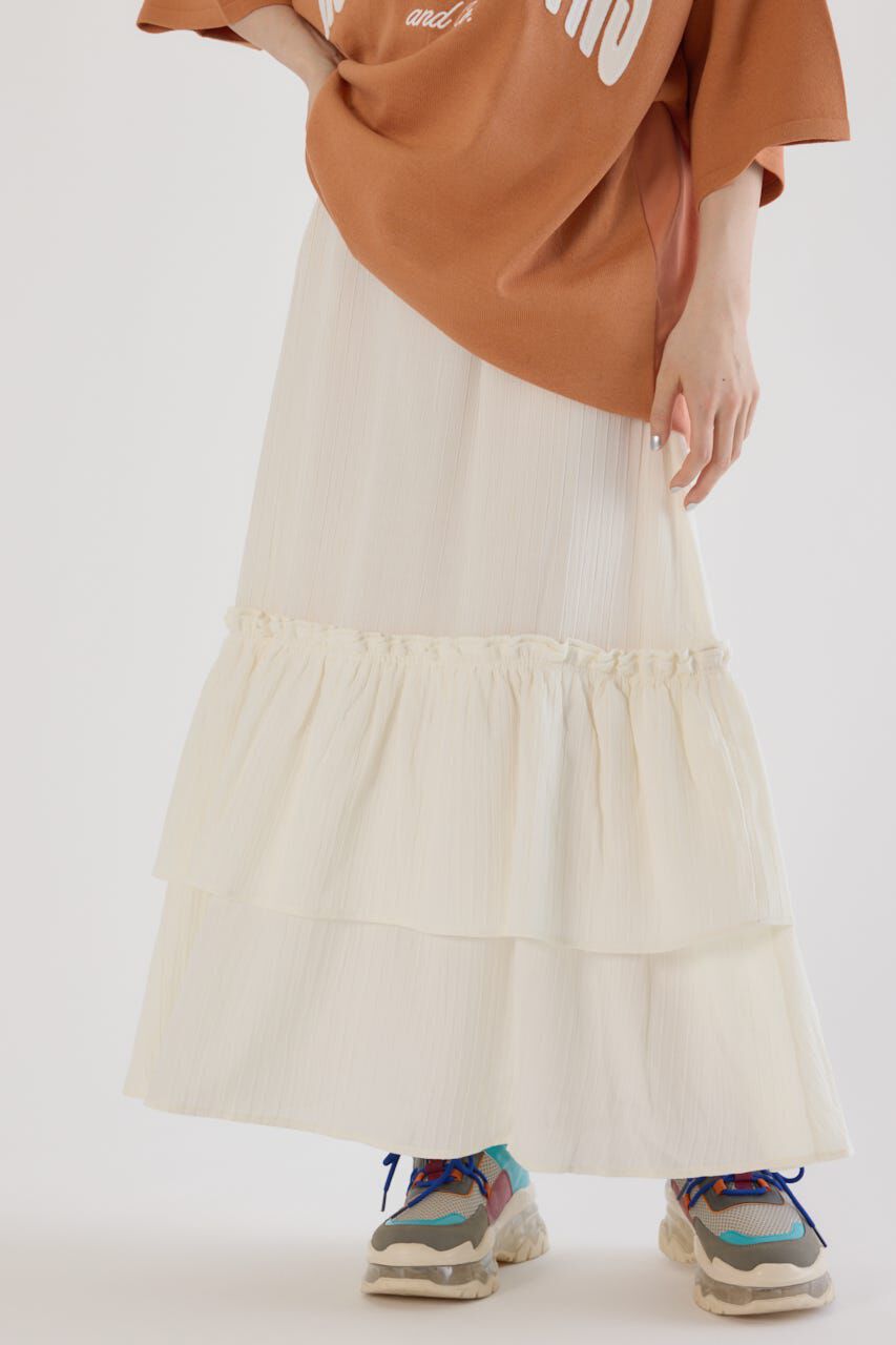 RODEO CROWNS「フリルスカート」|スカート|O/WHT1