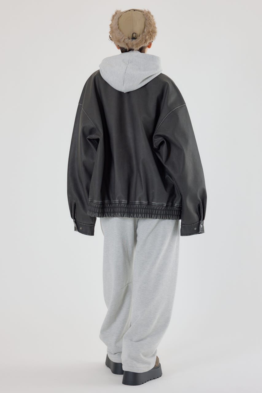 RODEO CROWNS「ヴィンテージフェイクレザーブルゾン」|その他|