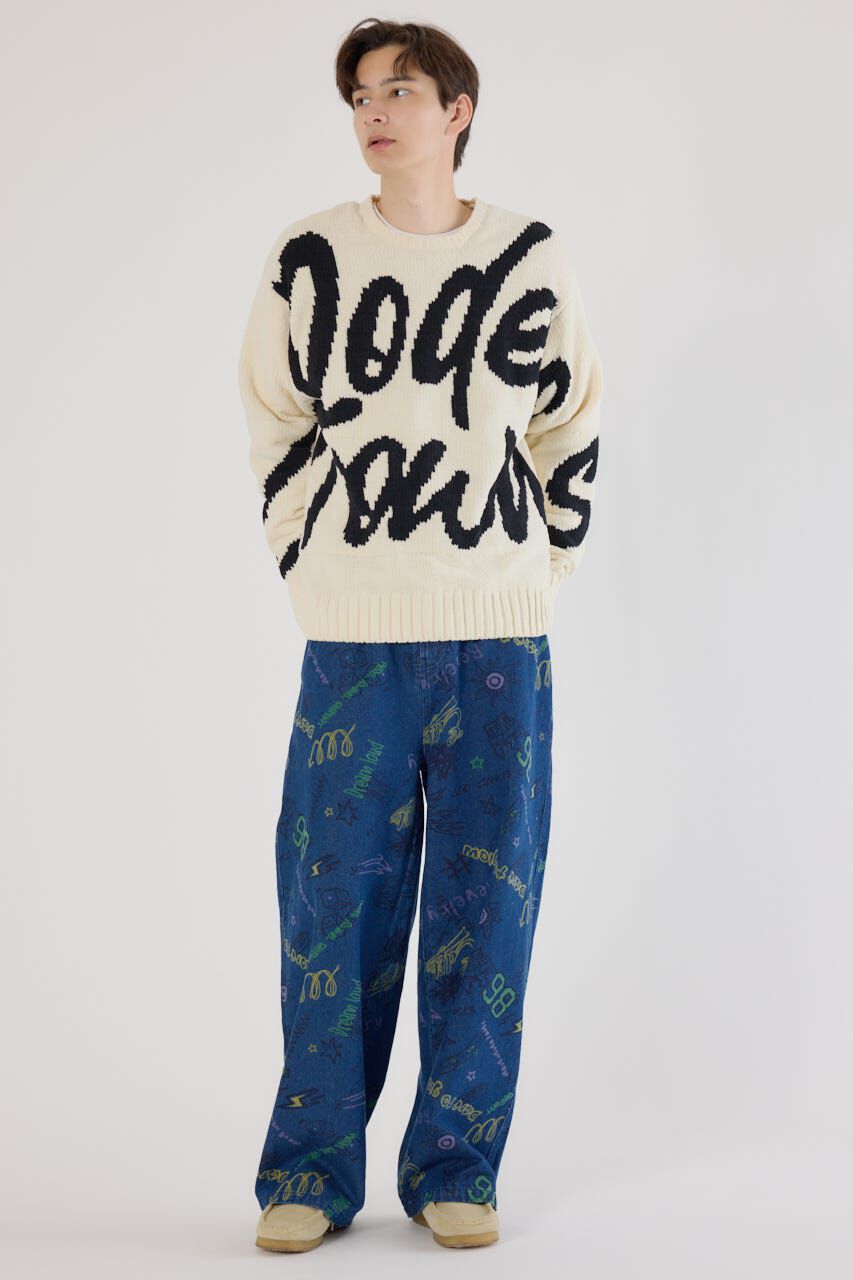 RODEO CROWNS「ロゴモールニットトップス」|ニット・セーター|