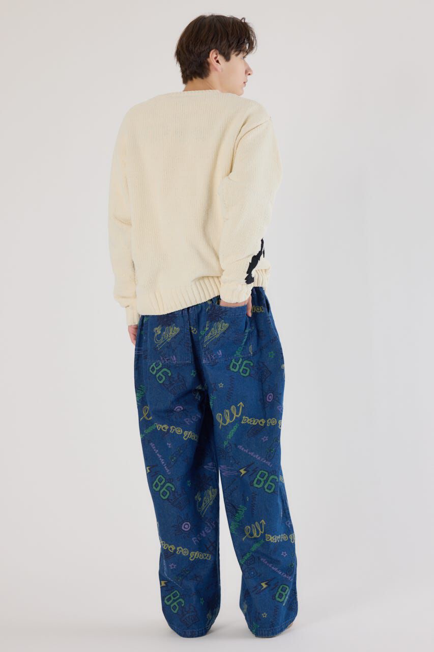 RODEO CROWNS「ロゴモールニットトップス」|ニット・セーター|